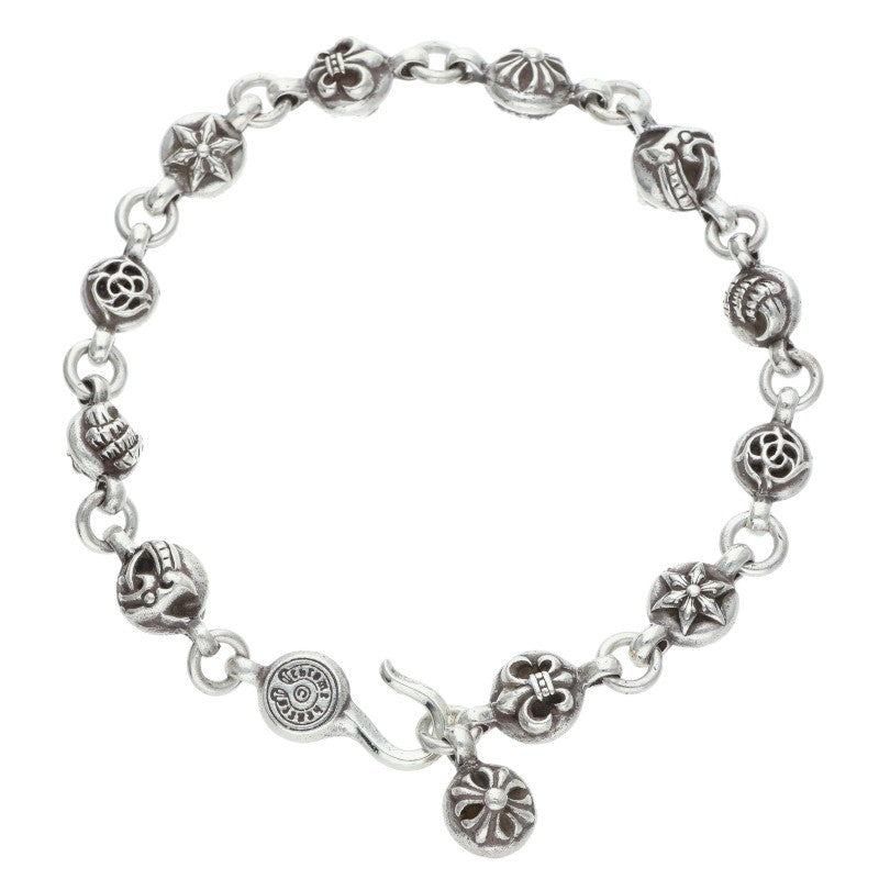 Chrome Hearts #1 Multi Ball Silver Bracelet