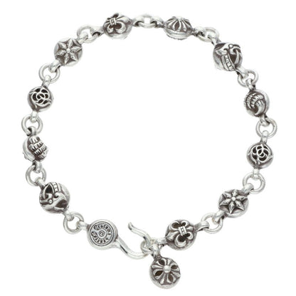 Chrome Hearts #1 Multi Ball Silver Bracelet