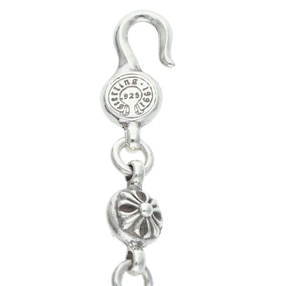 Chrome Hearts #1 Cross Ball Silver Bracelet Size ONE SIZE