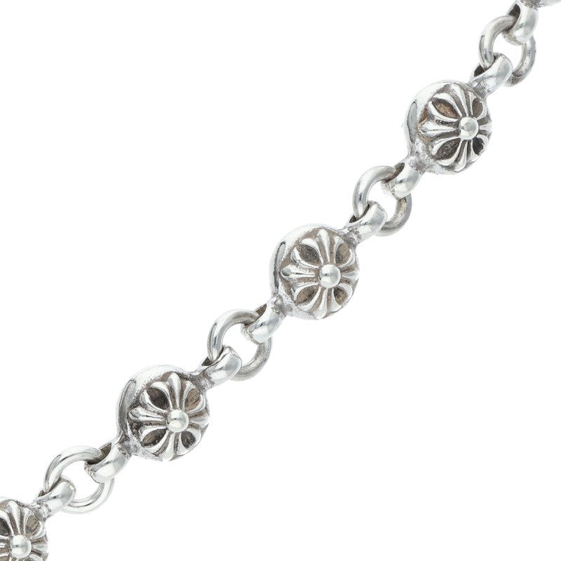 Chrome Hearts #1 Cross Ball Silver Bracelet Size ONE SIZE