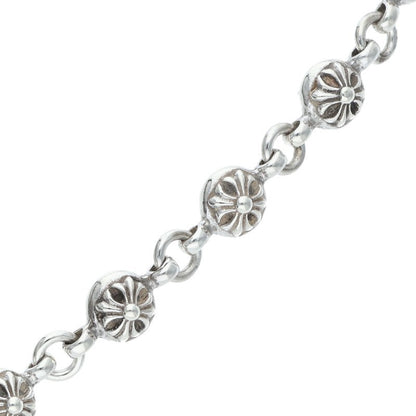 Chrome Hearts #1 Cross Ball Silver Bracelet Size ONE SIZE