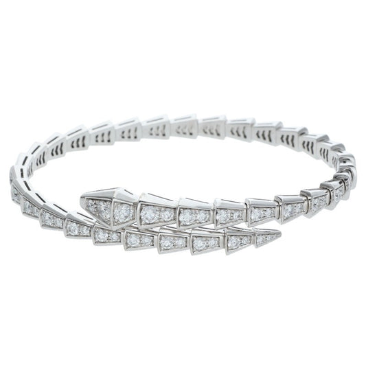 BVLGARI Serpenti Viper 18K Pave Diamond Size ONE SIZE