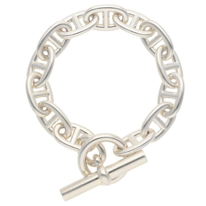 HERMES Chaine d'Ancre TGM Silver Bracelet Size ONE SIZE