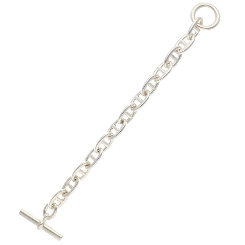 HERMES Chaine d'Ancre TGM Silver Bracelet Size ONE SIZE