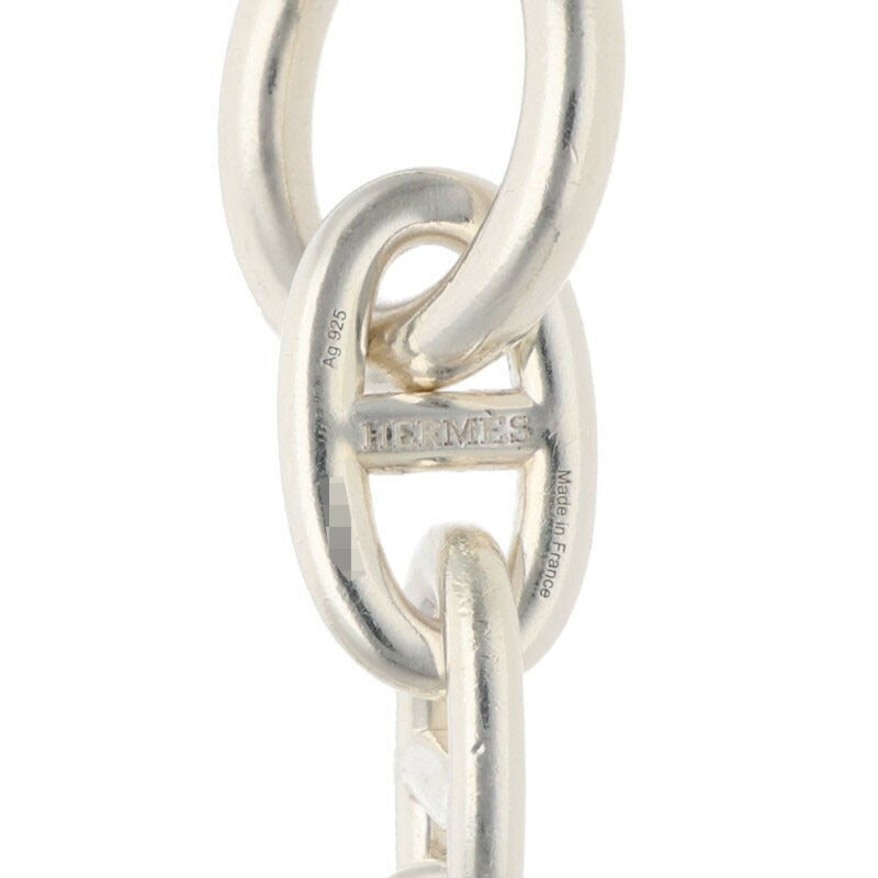 HERMES Chaine d'Ancre TGM Silver Bracelet Size ONE SIZE