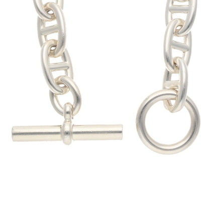HERMES Chaine d'Ancre TGM Silver Bracelet Size ONE SIZE