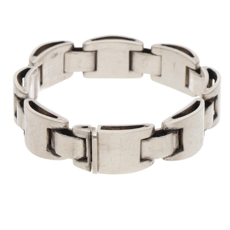 HERMES Luna Park Silver Bracelet Size ONE SIZE