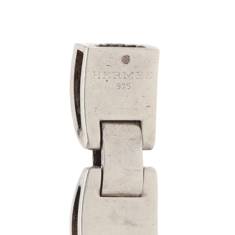 HERMES Luna Park Silver Bracelet Size ONE SIZE