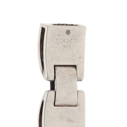HERMES Luna Park Silver Bracelet Size ONE SIZE