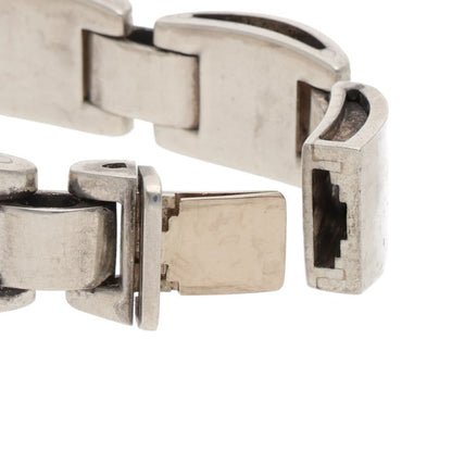 HERMES Luna Park Silver Bracelet Size ONE SIZE