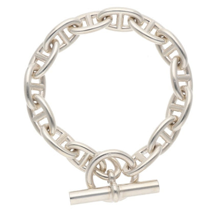 HERMES Chaine d'Ancre GM Silver Bracelet Size ONE SIZE