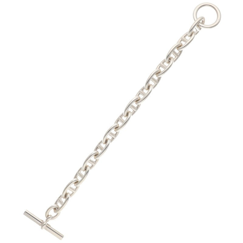HERMES Chaine d'Ancre GM Silver Bracelet Size ONE SIZE