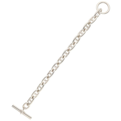 HERMES Chaine d'Ancre GM Silver Bracelet Size ONE SIZE