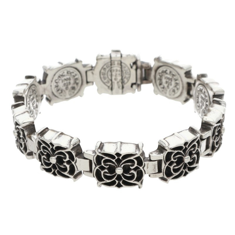 Chrome Hearts Tiny Spider Link Silver Bracelet Size ONE SIZE