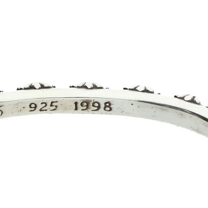 Chrome Hearts Bangle Cross Silver Bangle Size ONE SIZE