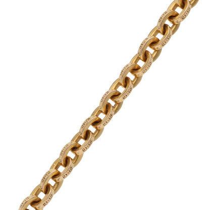 Chrome Hearts 22K Paper Chain Gold Bracelet
