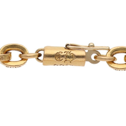 Chrome Hearts 22K Paper Chain Gold Bracelet