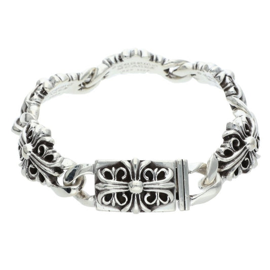 Chrome Hearts Keeper Link Silver Bracelet Size ONE SIZE