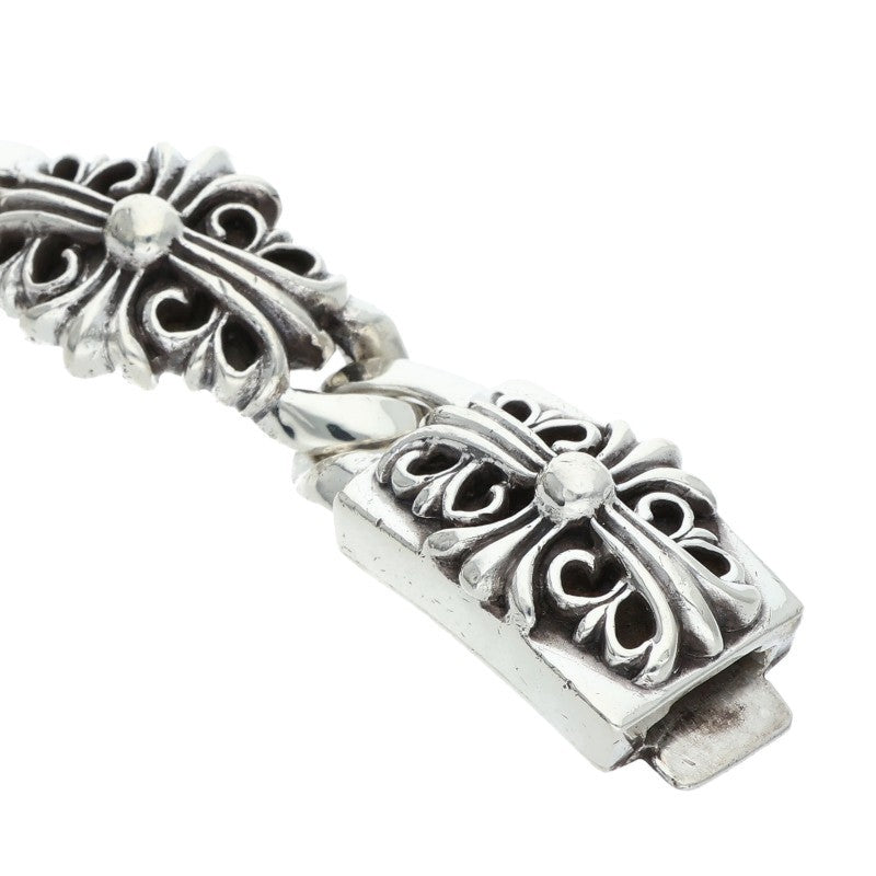 Chrome Hearts Keeper Link Silver Bracelet
