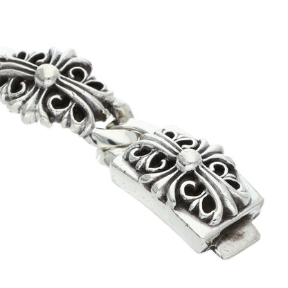 Chrome Hearts Keeper Link Silver Bracelet