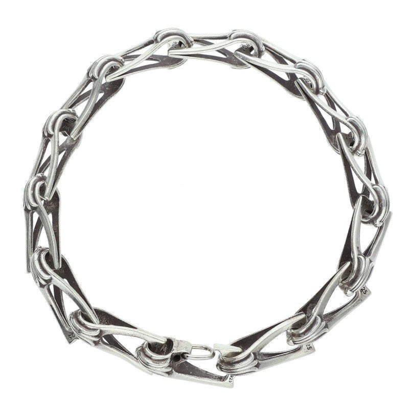 Chrome Hearts Window Chain Silver Bracelet Size ONE SIZE