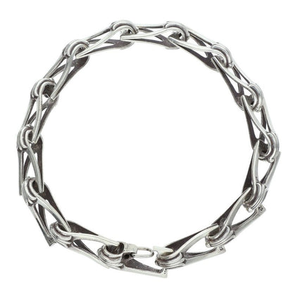 Chrome Hearts Window Chain Silver Bracelet Size ONE SIZE