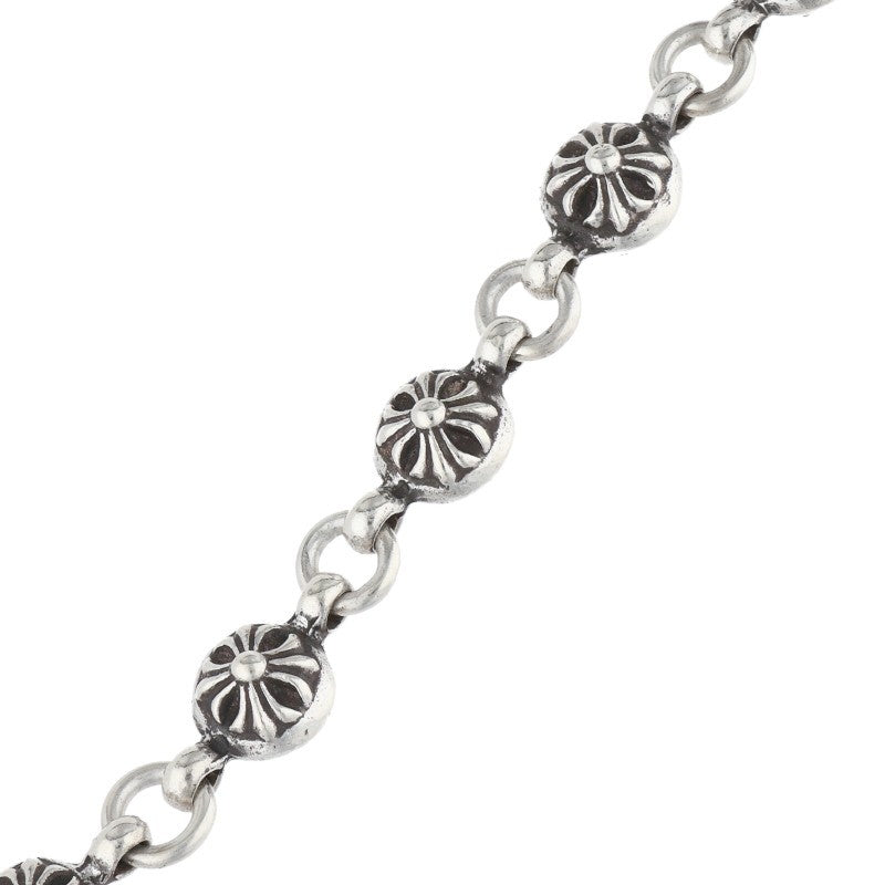 Chrome Hearts #1 Cross Ball Silver Bracelet Size ONE SIZE