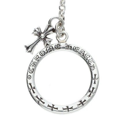 Chrome Hearts NTFL Ring Chain Silver Bracelet Size ONE SIZE