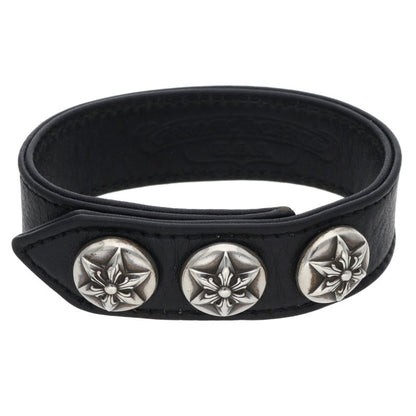 Chrome Hearts Star 3 Button 2 Snap Leather Size ONE SIZE
