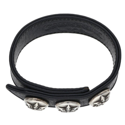 Chrome Hearts Star 3 Button 2 Snap Leather Size ONE SIZE
