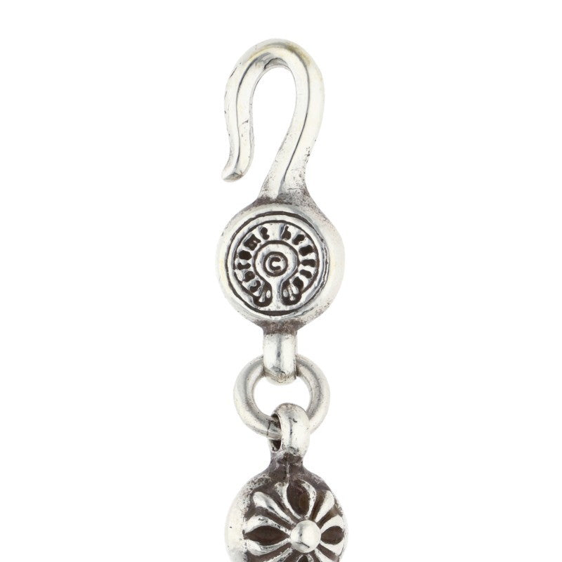 Chrome Hearts #1 Cross Ball Silver Bracelet Size ONE SIZE