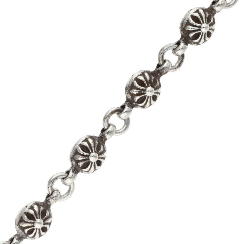 Chrome Hearts #1 Cross Ball Silver Bracelet Size ONE SIZE