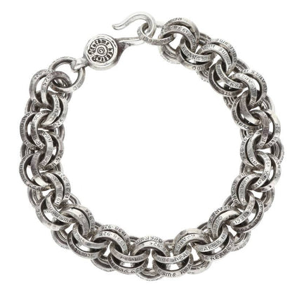 Chrome Hearts Double B Ring Silver Bracelet Size ONE SIZE