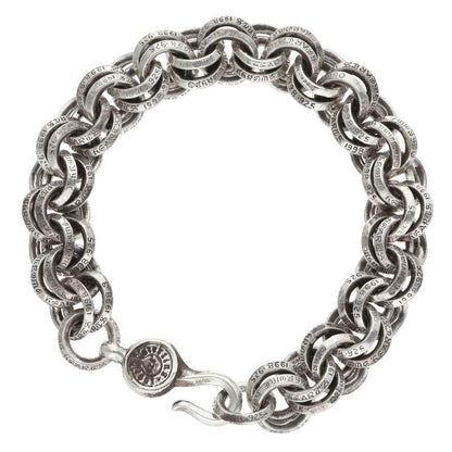 Chrome Hearts Double B Ring Silver Bracelet Size ONE SIZE