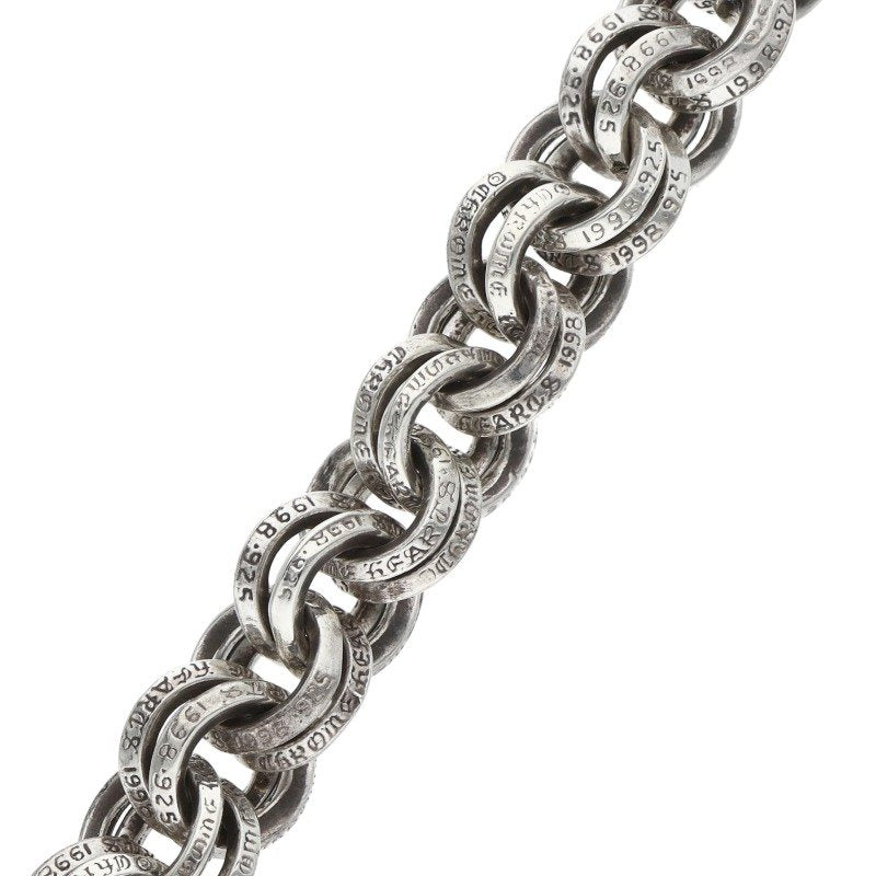 Chrome Hearts Double B Ring Silver Bracelet Size ONE SIZE