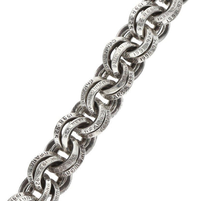 Chrome Hearts Double B Ring Silver Bracelet Size ONE SIZE