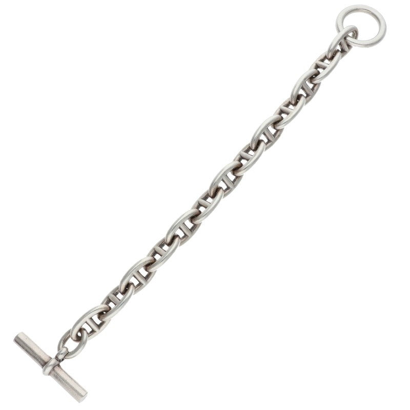 HERMES Chaine d'Ancre GM Silver Bracelet Size ONE SIZE
