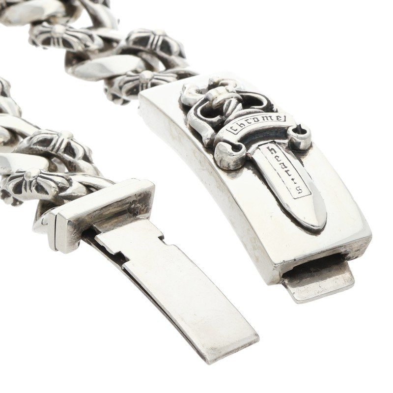 Chrome Hearts ID Dagger Fancy Link Bracelet Size ONE SIZE