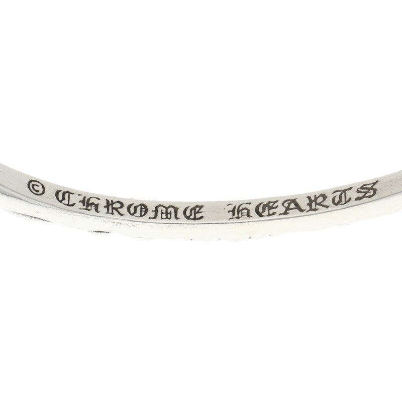 Chrome Hearts BANGLE SCROLL Sterling Silver Size ONE SIZE