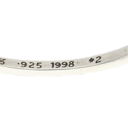 Chrome Hearts BANGLE SCROLL Sterling Silver Size ONE SIZE