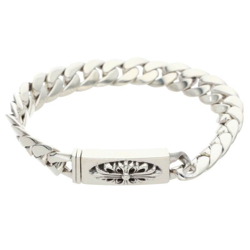 Chrome Hearts Baby ID Floral Silver Bracelet Size 24LINK