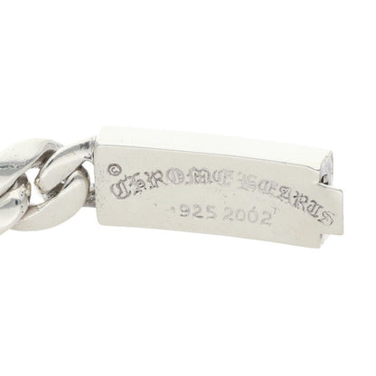 Chrome Hearts Baby ID Floral Silver Bracelet Size 24LINK