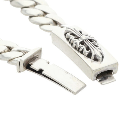 Chrome Hearts Baby ID Floral Silver Bracelet Size 24LINK