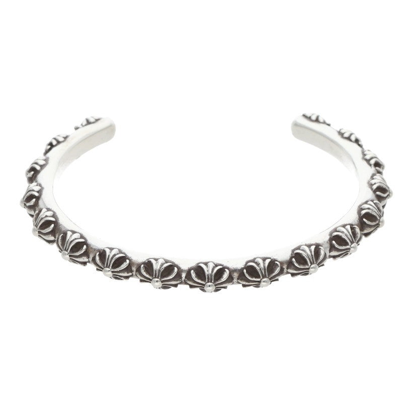 Chrome Hearts BANGLE CROSS Sterling Silver Size ONE SIZE