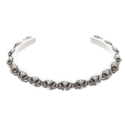 Chrome Hearts BANGLE CROSS Sterling Silver Size ONE SIZE