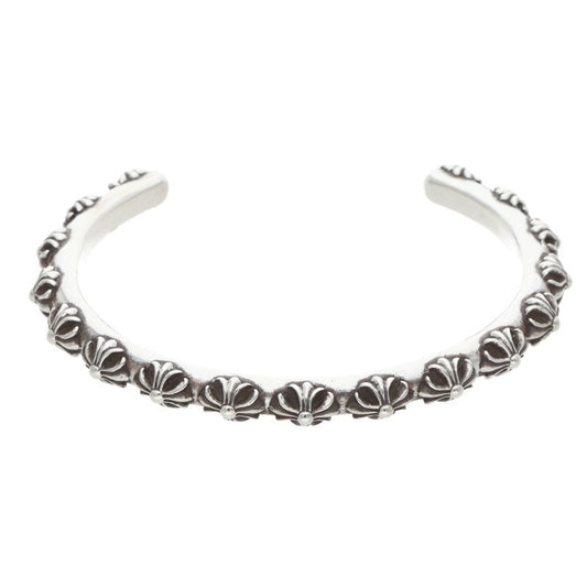 Chrome Hearts BANGLE CROSS Sterling Silver Size ONE SIZE
