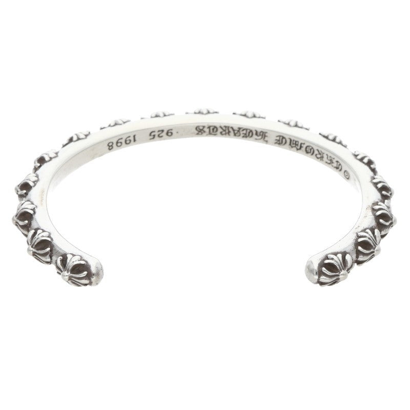 Chrome Hearts BANGLE CROSS Sterling Silver Size ONE SIZE