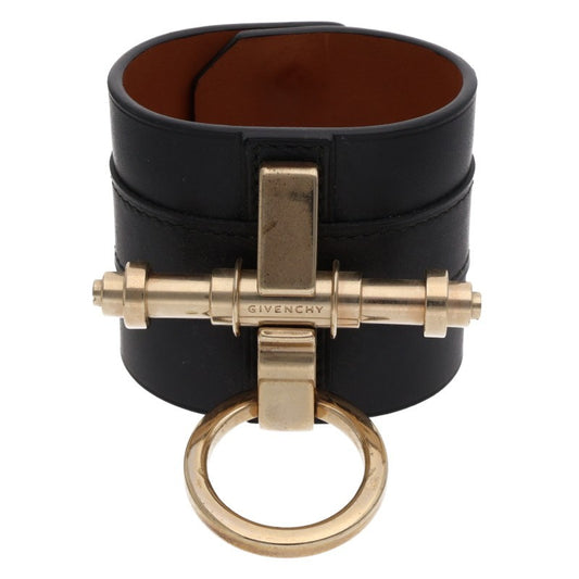 GIVENCHY Obsedia Leather Bangle Black Belt Size ONE SIZE