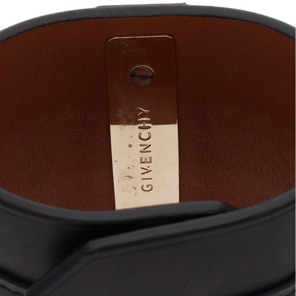 GIVENCHY Obsedia Leather Bangle Black Belt Size ONE SIZE