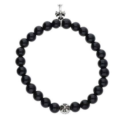 Chrome Hearts 6mm Stack CH Cross Beaded Size ONE SIZE